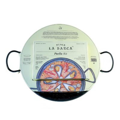 Finca La Barca Paella Kit with Paella Pan (Electric Induction Stoves Friendly)