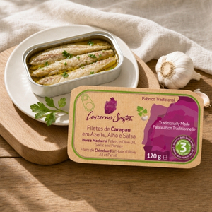 Alternative view of Horse Mackerel Fillets In Olive Oil Garlic And Parsley