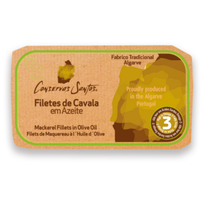 Mackerel Fillets In Olive Oil